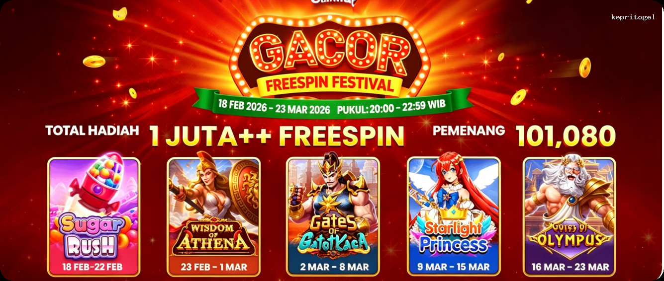 Login kepritogel Sekarang Bonus Melimpah
